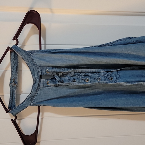 Blue Jean Dress - Picture 2 of 6